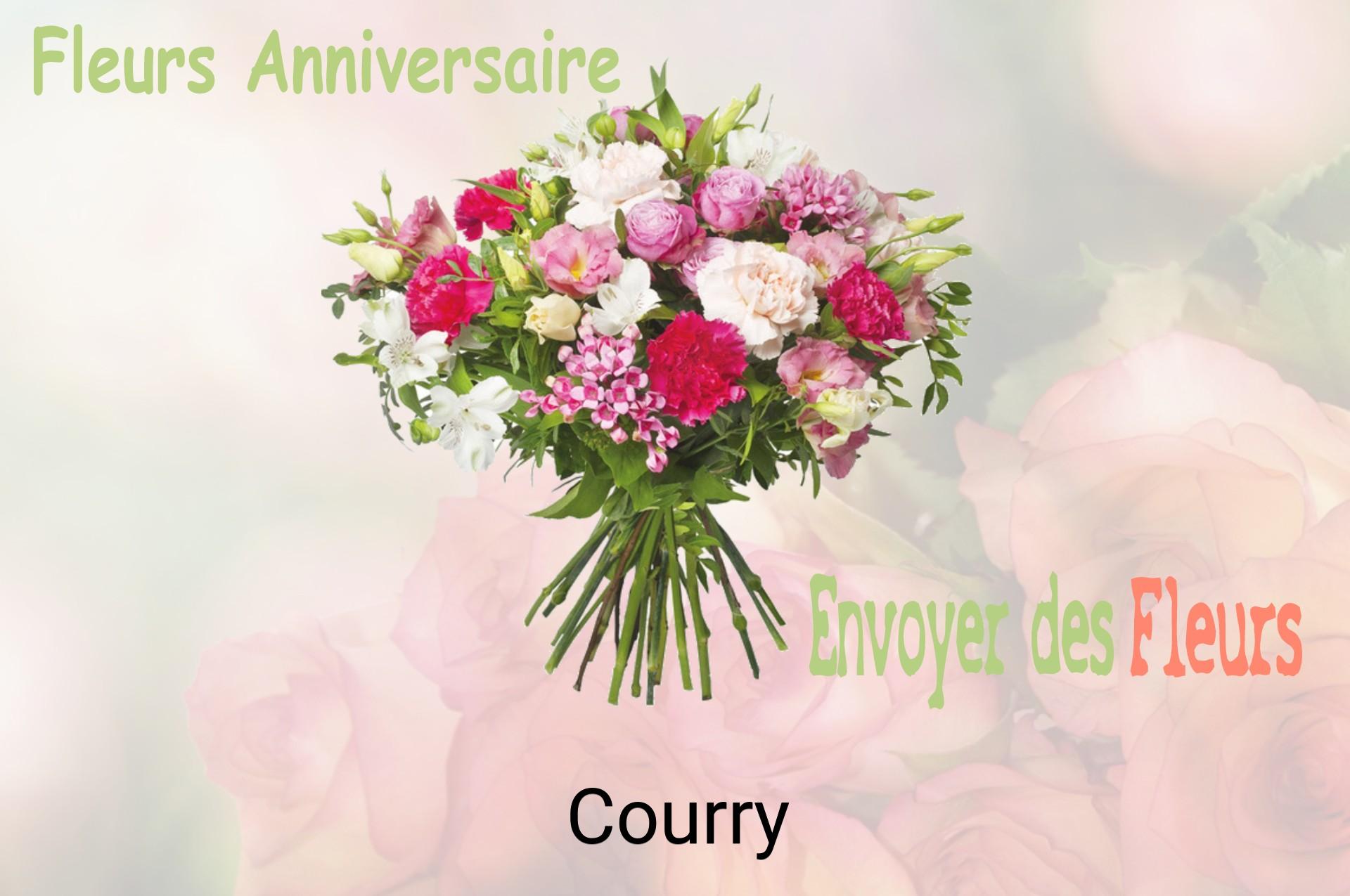 Bouquet de fleurs d’anniversaire livré à Courry